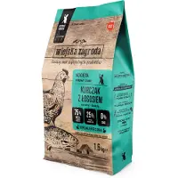 Wiejska zagroda Kitten kylling med laks - 5 kg