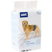 Savic bleier for hannhunder - Størrelse L: 53-76 cm, 12 stk