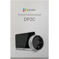 HIK VISION EZVIZ DP2C - Videointerntelefonssystem - trådløs (802.11b, 802.11g, 802.11n) - 4.3 LCD - 1 kamera(er) - CMOS - sølv