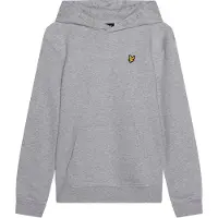 Lyle & Scott Hettegenser - Light Grey Mergel - - 15-16 år (170-176) - Hettegenser