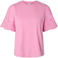 Y.A.S Yaslex Broderie Anglaise T-skjorte