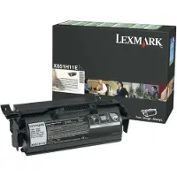 Lexmark Tonerkassett sort 25.000 sider, høy kapasitet, return