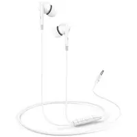 Yesido YH46 3.5mm kablede øretelefoner med HD-mikrofon - hvite