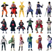 PMI Naruto Shippuden Figur 6 Vera-enheter