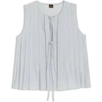 BOSS for woman. 50559244 Top Ilenna blue (40), Casual, Cotton, Sleeveless / Straps