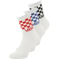 Vans Classic Check Crew Sokker hvit