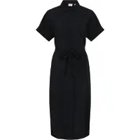 Vila Hula Shirt Kortermet Midi-kjole