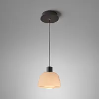 Bover LED-hengelampe Drep S/01, nude, glass, 2700 K