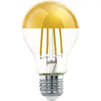 Eglo LED-lyspære A60 Standard Top-sail 7.3W/827 806 lumen clear/gold E27