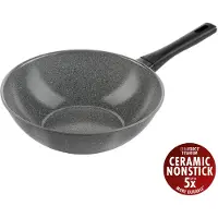 Zwilling Terreno Plus wok 28 cm aluminium, titanforsterket keramisk belegg