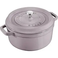 Staub La Cocotte støpejernsgryte 24 cm 3,8 l uten lokk, Cherry Blossom