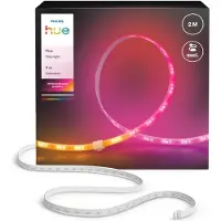 Philips Hue White and Color Gradient Flux - Lysstripeforlengelse - LED - 19.5 W - klasse G - flerfarget lys - 6500 K - hvit