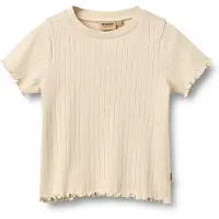 Wheat Rib T-Shirt Irene Almond Peach (116 / 6 år)