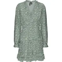 Vero Moda Smilla Lang Ermet Midi-kjole