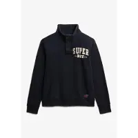 Superdry Vintage Athletic Half Button Collegegenser