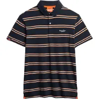Superdry Lightweight Stripe Kortermet Poloskjorte