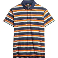 Superdry Lightweight Stripe Kortermet Poloskjorte