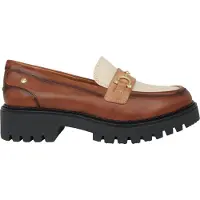 Pikolinos for woman. W3Z-1623C1 Brown Aguadulce leather sandals (37), 5 to 8 cm, Velcro, Casual
