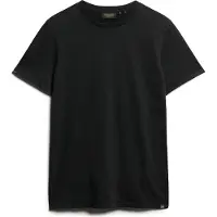 Superdry for man. M1011888A Flamed short-sleeved T-shirt with black round collar (S), Casual, Cotton, Short sleeve