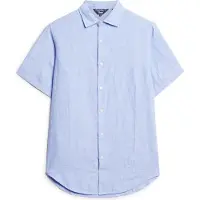 Superdry Studios Casual Linen Kortarmet T-skjorte