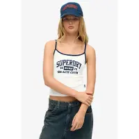Superdry Essential Branded Ermeløs T-skjorte