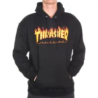 Thrasher Flame Hettegenser svart