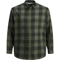 Jack & Jones Gingham Plus Size Skjorte Med Lange Ermer