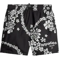 Superdry for man. M3010232A Recycled Hawaiian swimming costume black (M), Beachwear, Recycled Polister, Sustainable