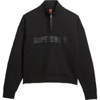 Superdry Active Tech Logo Relaxed Halv Glidelås Genser