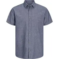 Jack & Jones Summer Linen Kortarmet Skjorte
