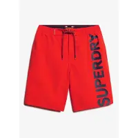 Superdry for man. M3010238A Classic red swimming costume (XXL), Beachwear, Recycled Polister, Sustainable