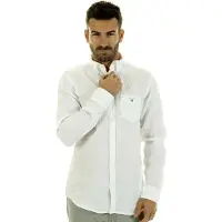 Gant Linen Skjorte Med Lange Ermer