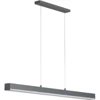 FISCHER&HONSEL GMBH LED-hengelampe Vayana, grå, lengde 189 cm, CCT berøringsdimmer