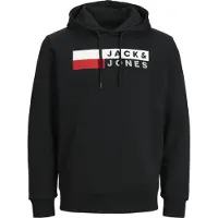 Jack & Jones Crop Logo Plus Size Hettegenser