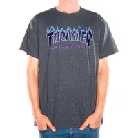 Thrasher Flame T-skjorte grå