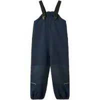 Name it Softshell Bukser m. Fleece/Seler - NmnAlfa08 - Dark Safi - - 5 år (110) - Softshell