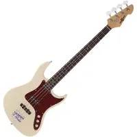 Gear4Music LA II Bassgitar fra Ivory