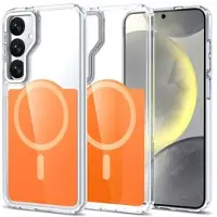 Mtp Products Samsung Galaxy S26 Tofarget hybrid-deksel - MagSafe-kompatibel - oransje