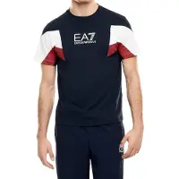 EA7 for man. 7M001603_AF12503 Summer Block navy t-shirt (L), Casual, Sport, Cotton, Short sleeve