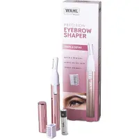 Wahl Precision 5640-4417 øyenbrynstrimmer med AAA-batteri, rosagull