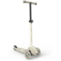 Scoot & Ride Highway Kick 3S - LED - Ash - - OneSize - Sparkehjul