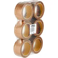 3M Emballasjetape 371 50mmx66m brun (6)