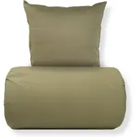 Nordstrand Sengetøy 140x200 cm - Stonewashed - Firm green