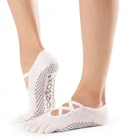Toesox Grip Full Toe Elle Korte Sokker
