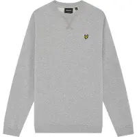 Lyle & Scott Collegegenser - Light Grey Mergel - - 14-15 år (164-170) - Collegegenser