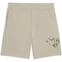 Puma Essentials Camo Shorts Youth, Kids, Pebble Gray, 7-8Y