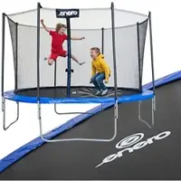 Enero trampoline Batuta hage, sammenleggbar, med innvendig nett, 12FT 366 cm,