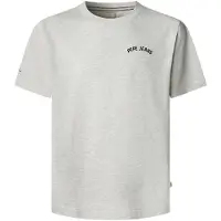 Pepe Jeans for man. PM5010319 Gideon T-shirt light grey (L), Casual, Cotton, Short sleeve