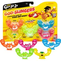 Goo Jit Zu Meteor Madness Slingers actionfigurer 5-pk Glow