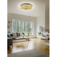 HELESTRA Sona LED-taklampe dimbar, Ø40cm hvit
